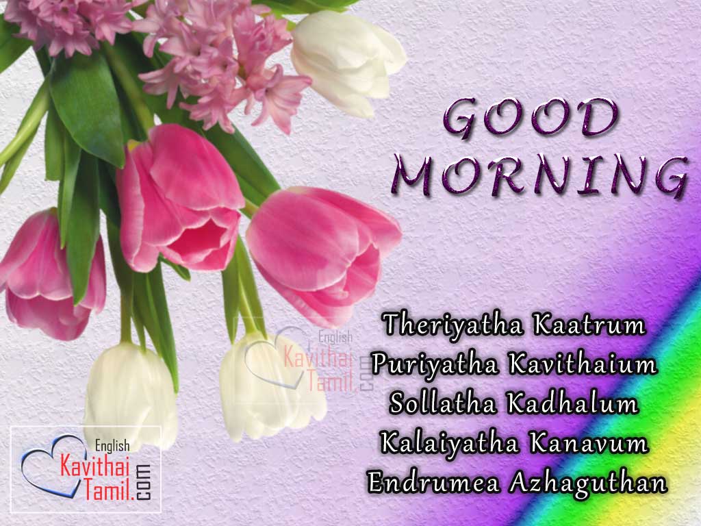 Azhagaana Tamil Kaalai Vanakam Images Tamil Quotes In  English Words For Wishing Daily Good Morning 