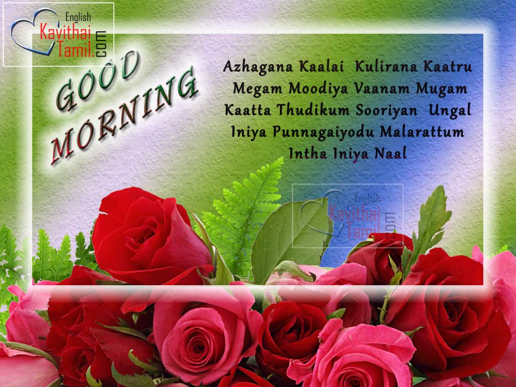 Tamil Good Morning Greetings - Page 3 of 3 | English.Kavithaitamil.com